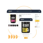 Amazon product listings for ESN supplements