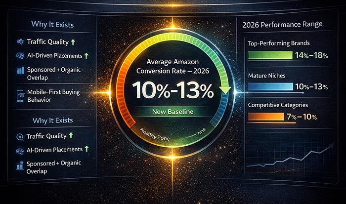 The Overall Amazon Average Conversion Rate In 2026